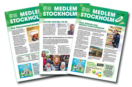 Medlem Stockholm ges ut 11 gånger per år